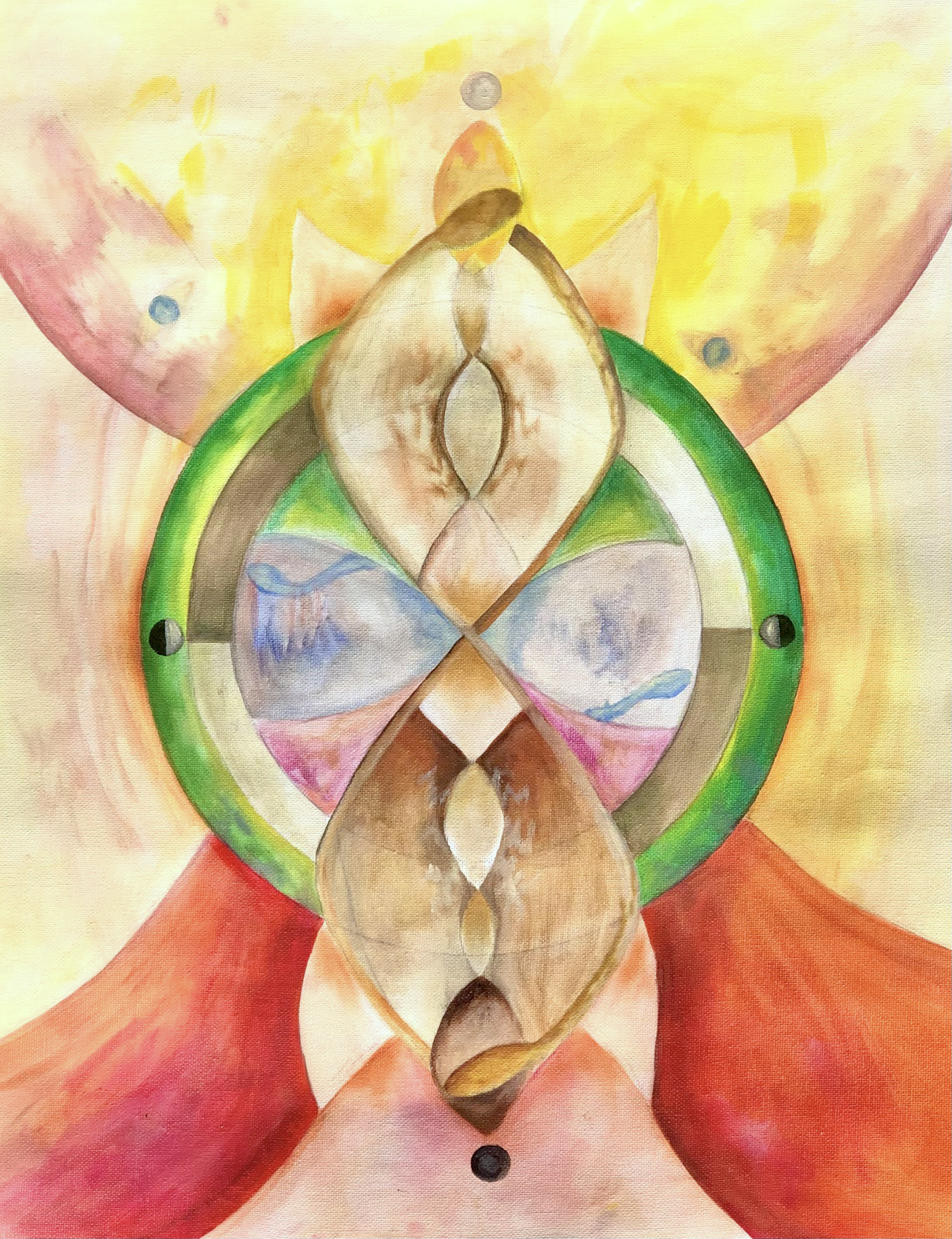 De cirkel en zijn zandloper