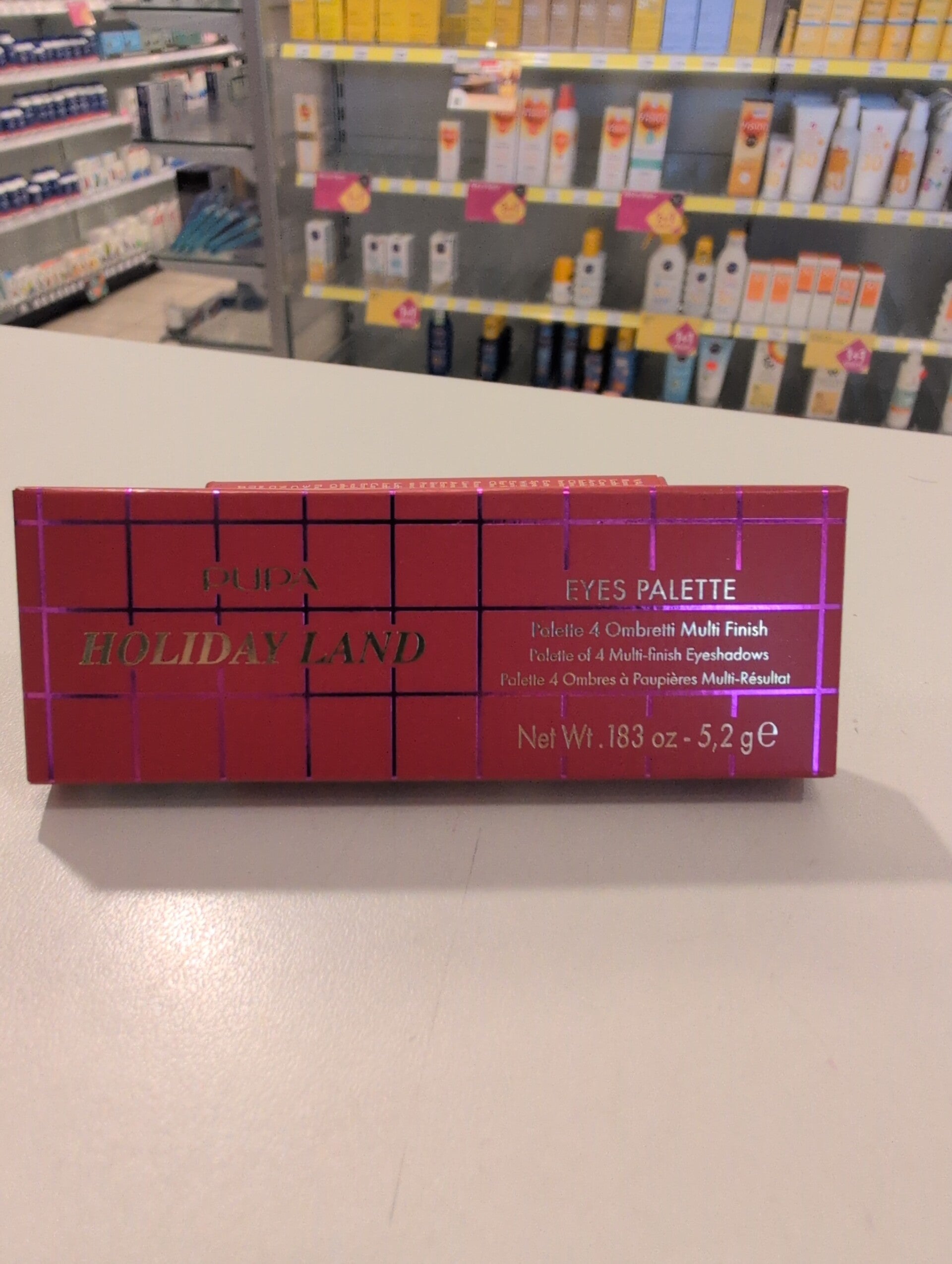 Pupa eyes pallet