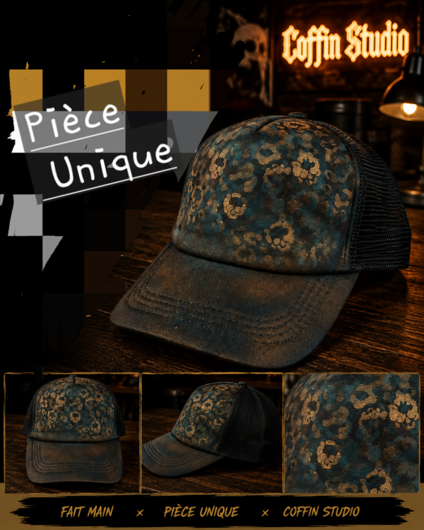 Casquette wild skully/ pièce unique