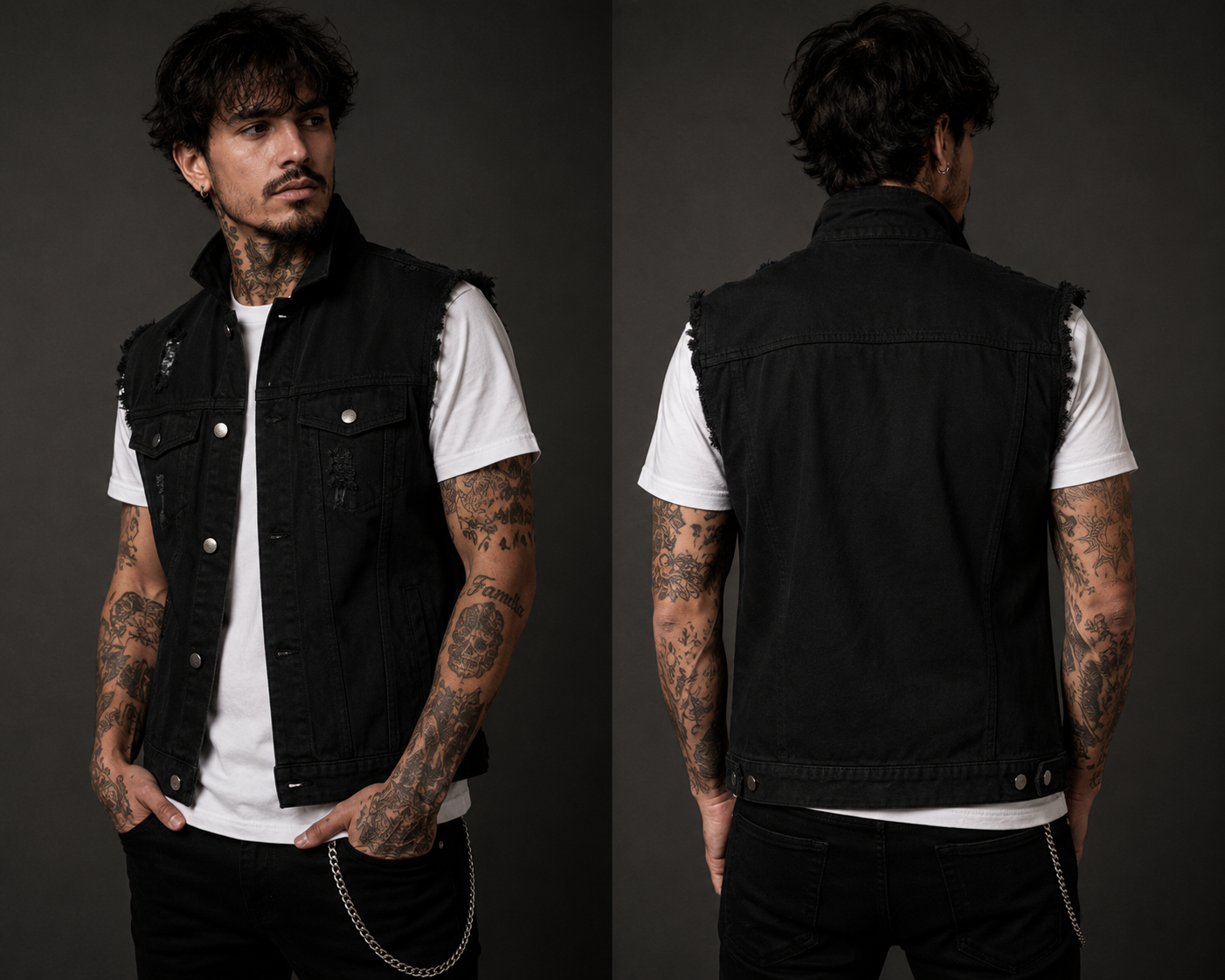 Veste Black Ruin