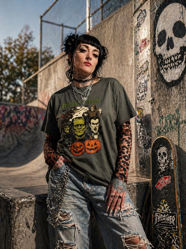 T-shirt Freaky/oversized unisexe