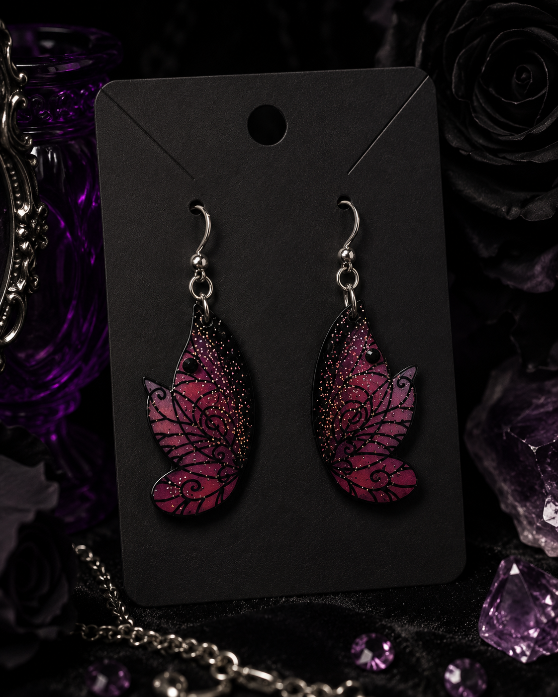 Boucles ailles de papillon 1