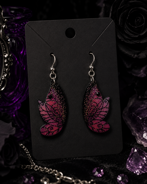 Boucles ailles de papillon 1