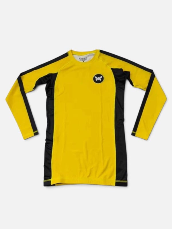 Yellow Mens rashguard