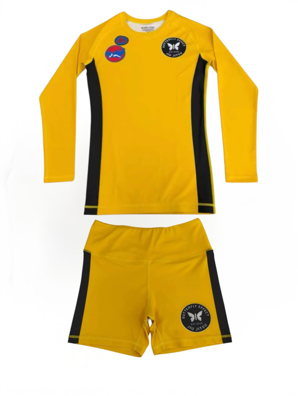 Ladies Rashguard and shorts set