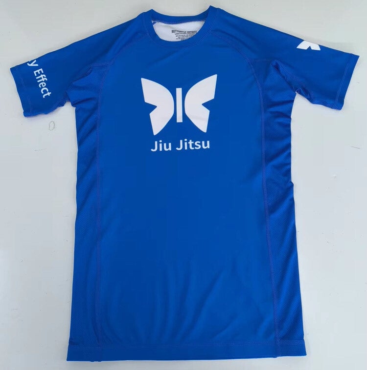 Butterfly Effect Men's Rashguard Clean Blue