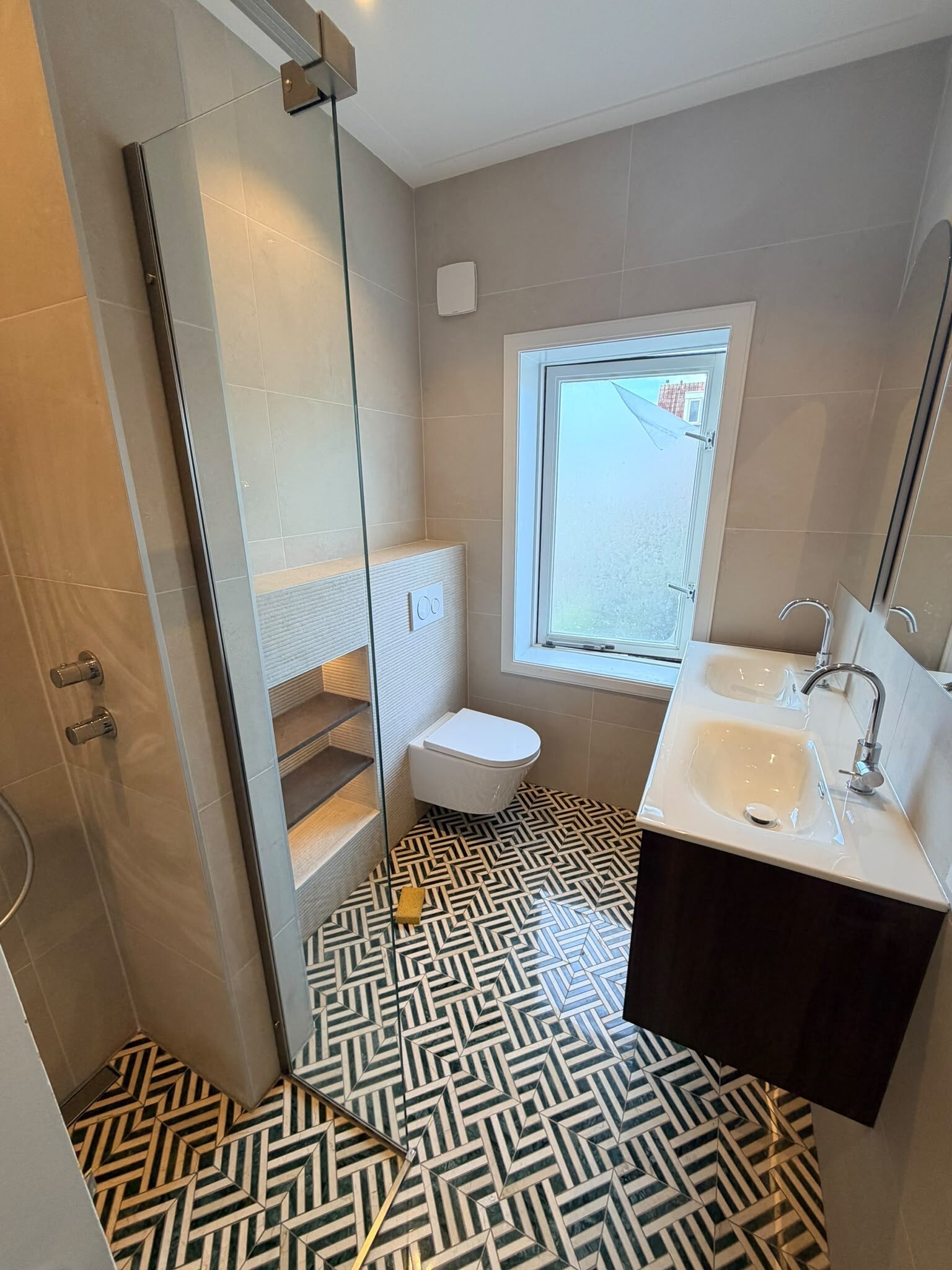 Moderne badkamer 