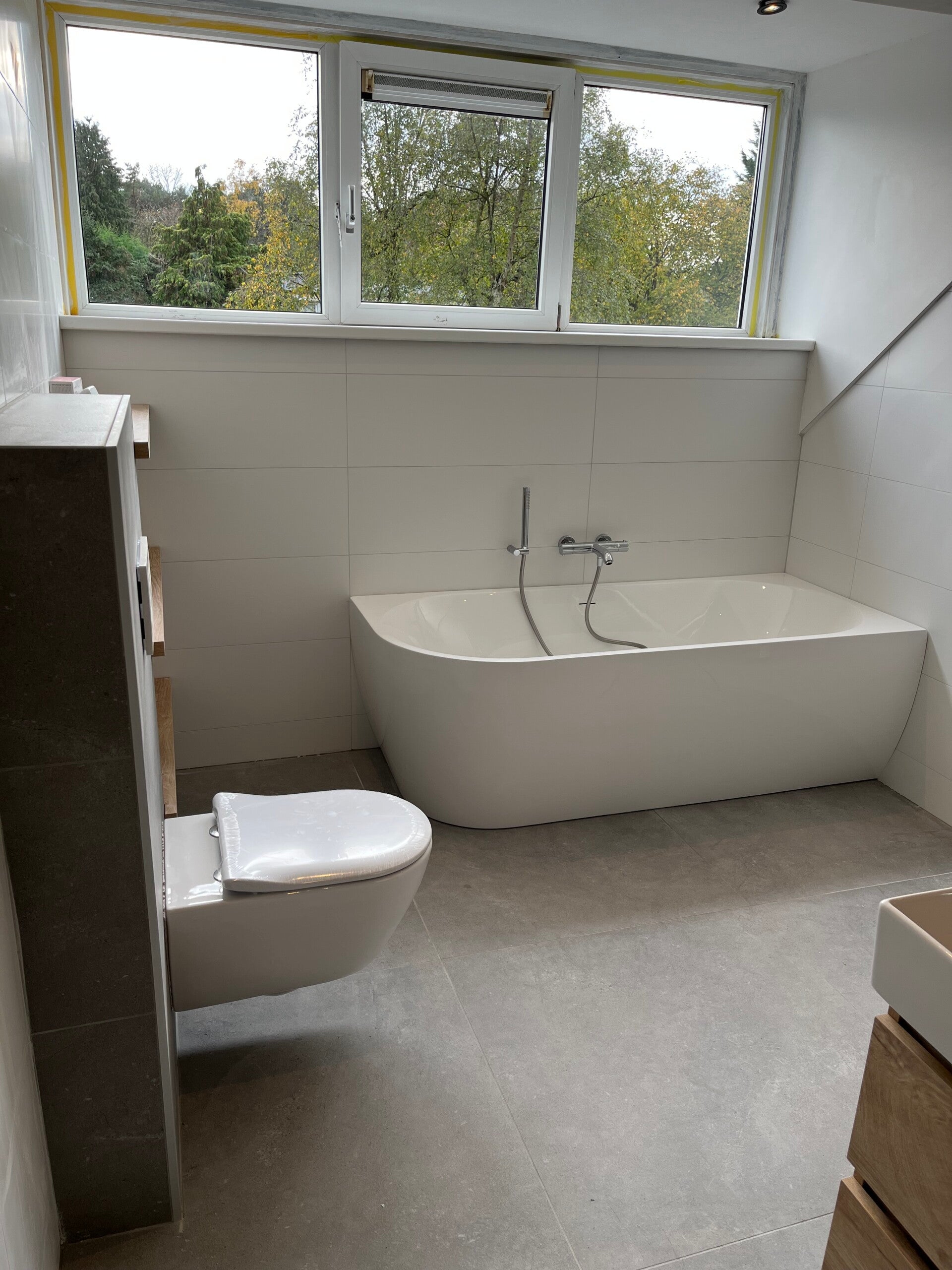 Badkamer grijstint 1