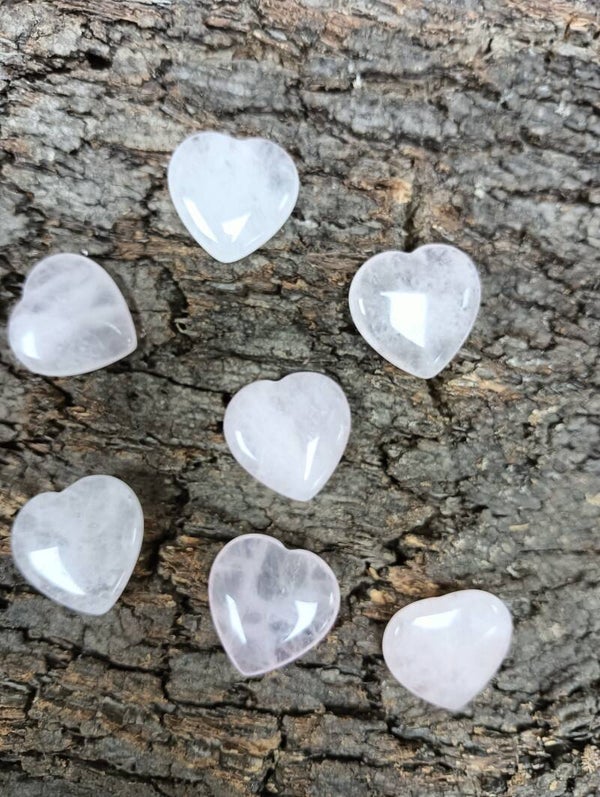 Rozenkwarts hartjes