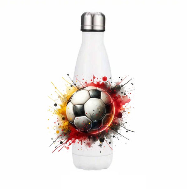 Thermosflasche Fussball rot 300ml