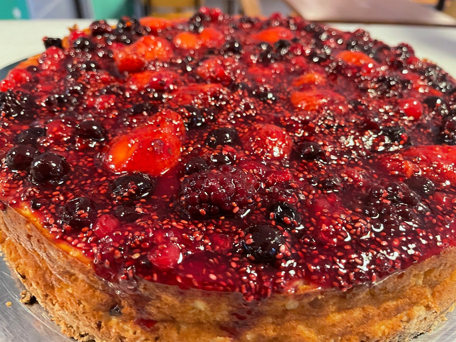 Cheese Cake con frutos rojos