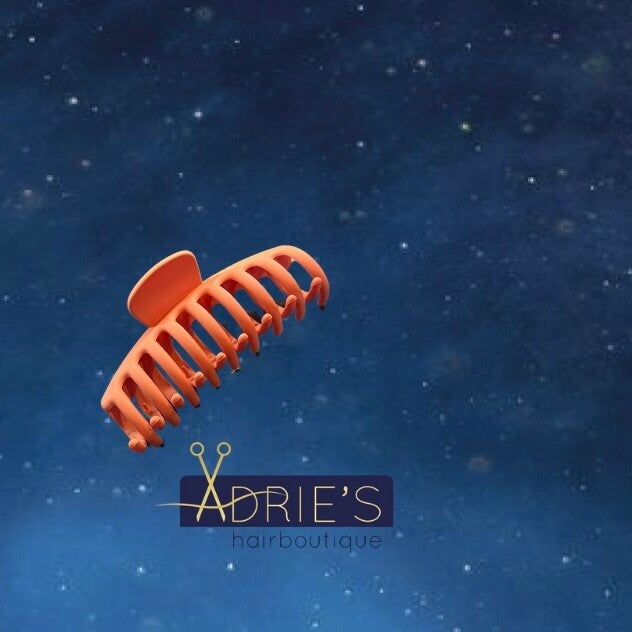 Claw clip licht roze