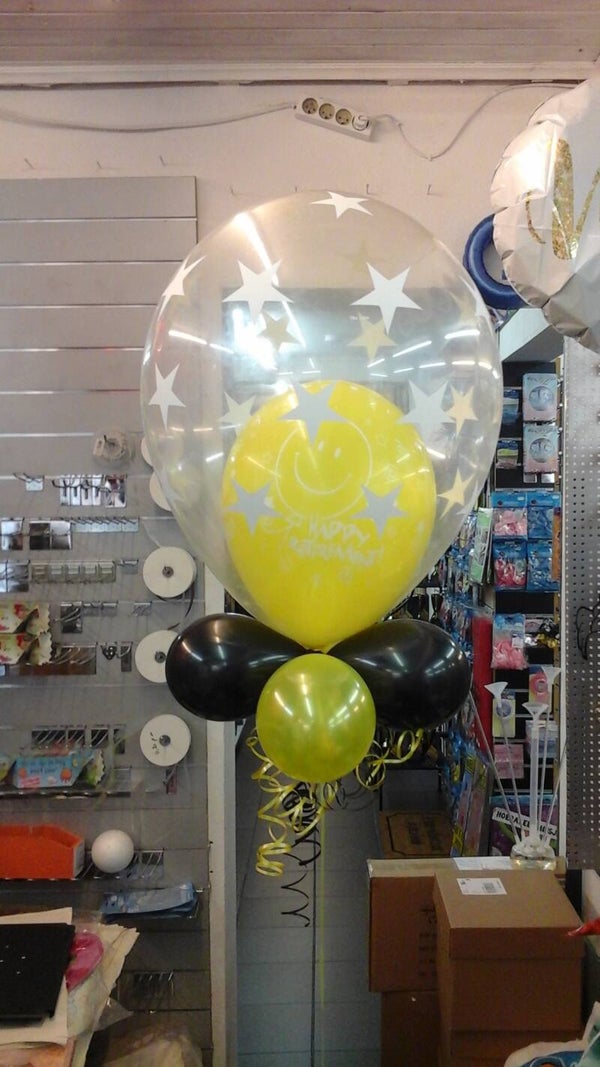 Pensioen - dubbele latex ballon