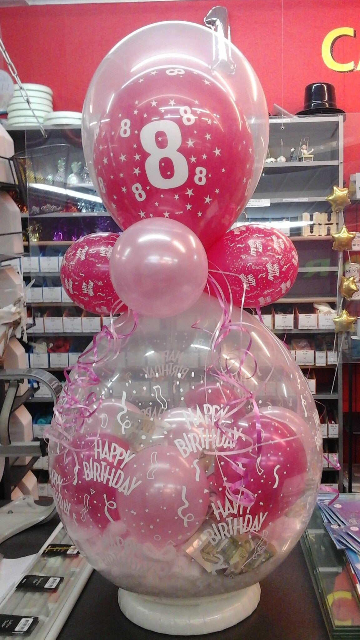 8 jaar - cadeauballon