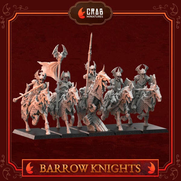 Barrow Knights on horse  - Transilvanya