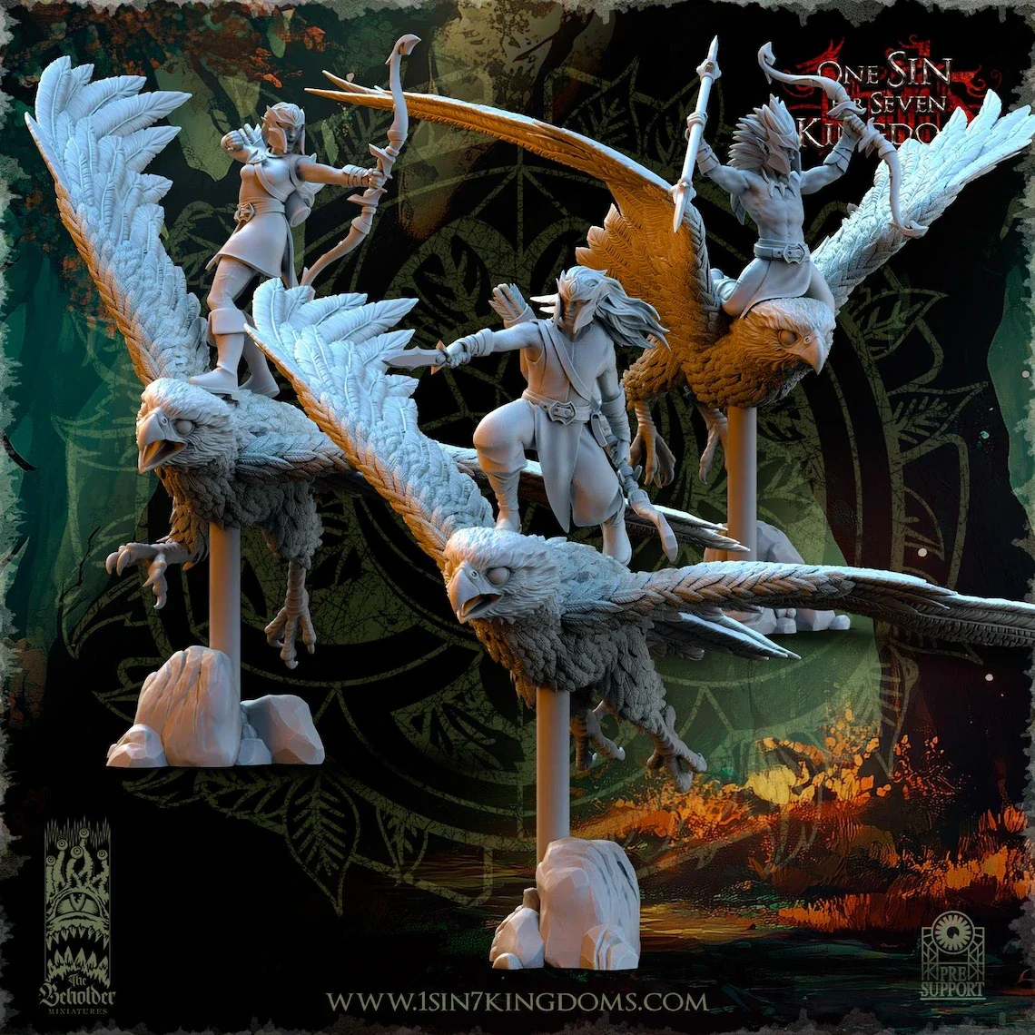 Evergreen Elves Hawk Hunters  - Wood Elves