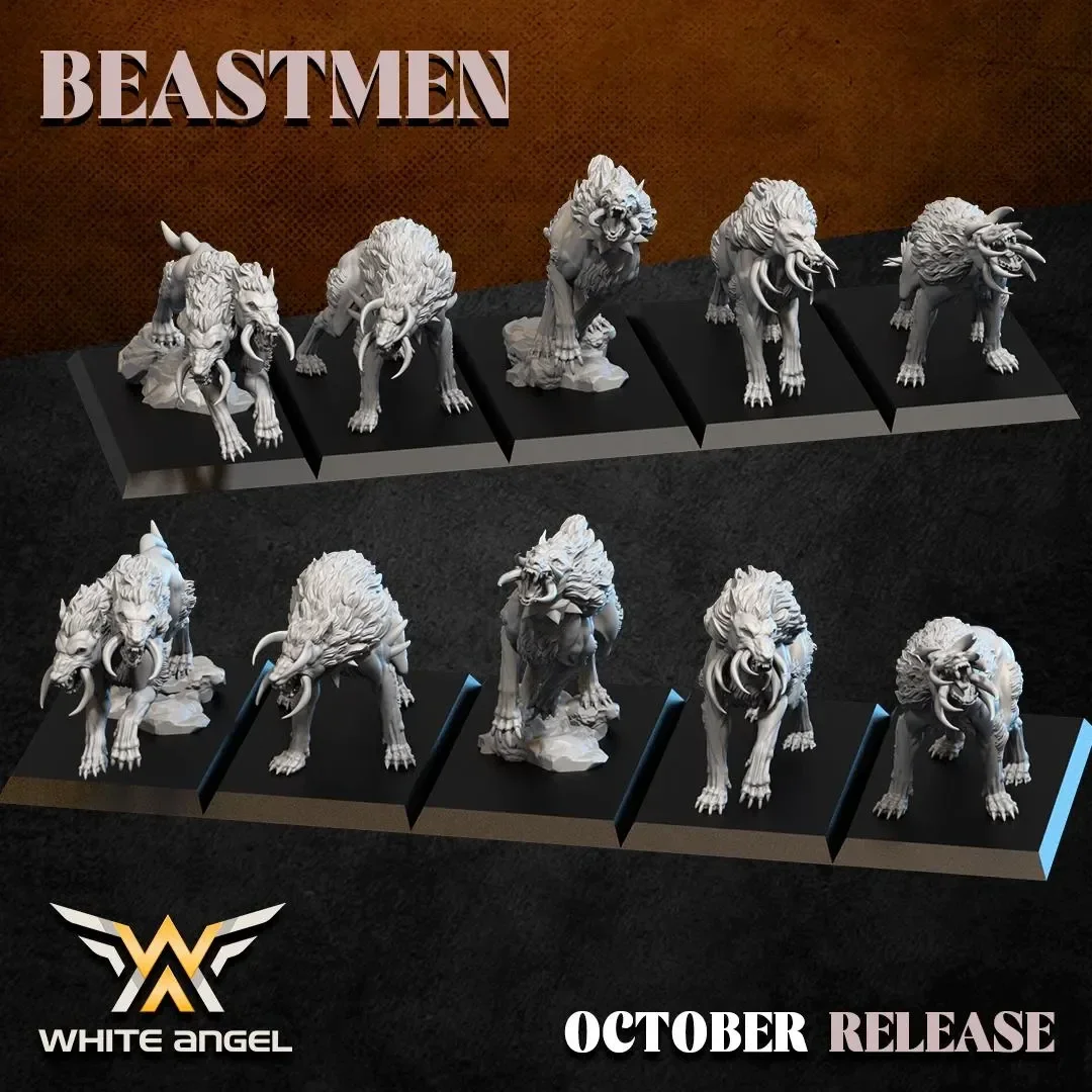 Beast thing wolf Beastmen - Hommes-bêtes