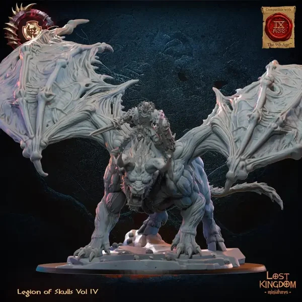 Gaseric, the Skull King on Drachimera - Guerriers des dieux sombres