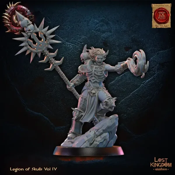Skull Chosen Sorceress - Guerriers des dieux sombres