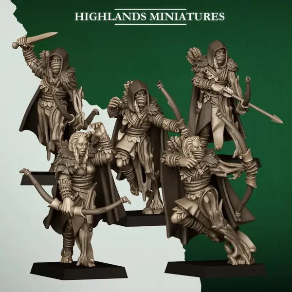 Feral scouts - Wood Elves