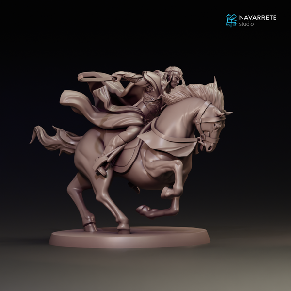 Thalionir on Horse - Le seigneur des anneaux