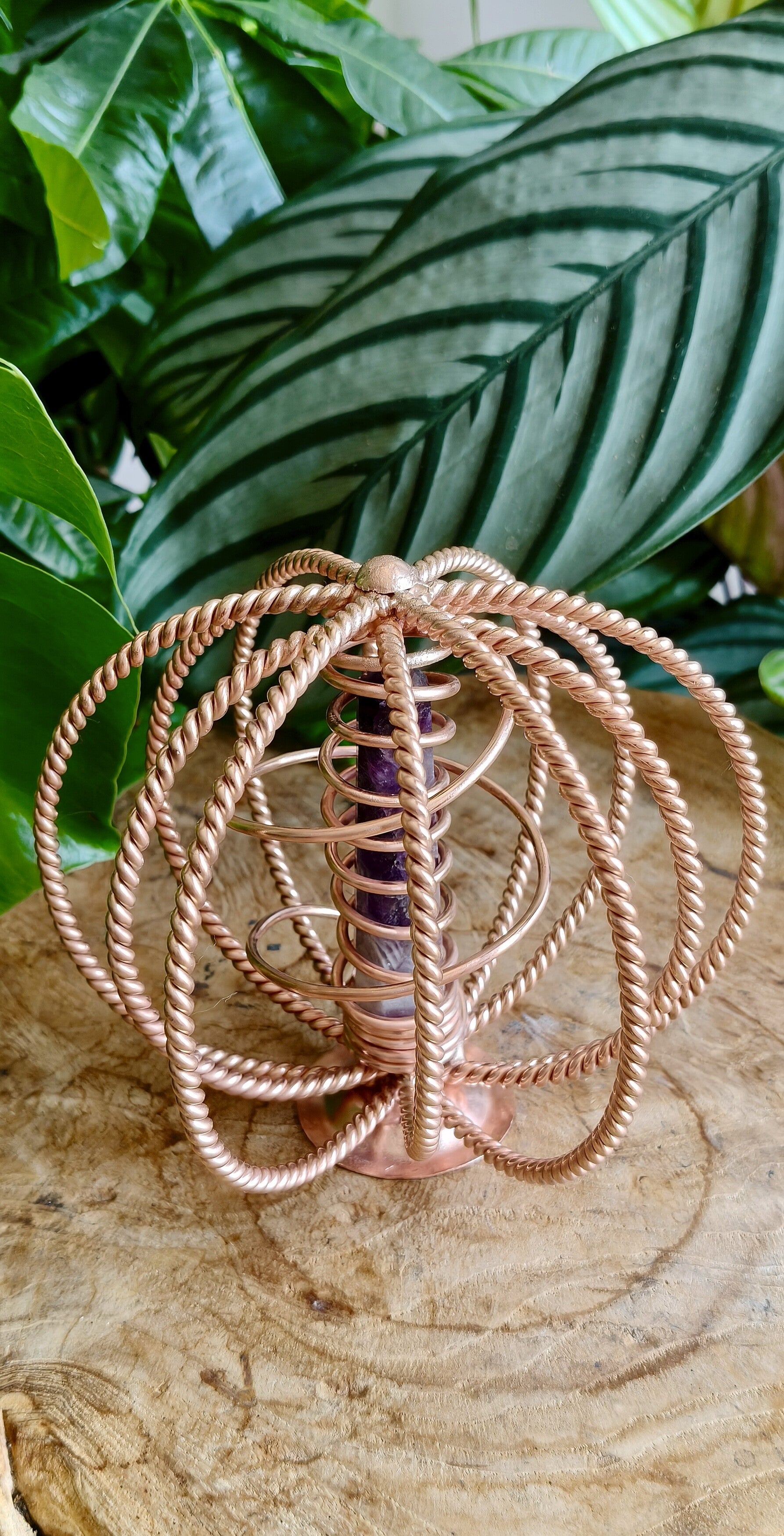 Viking & New Earth Harmonizer an with Amethyst Core - 443+432 MHz