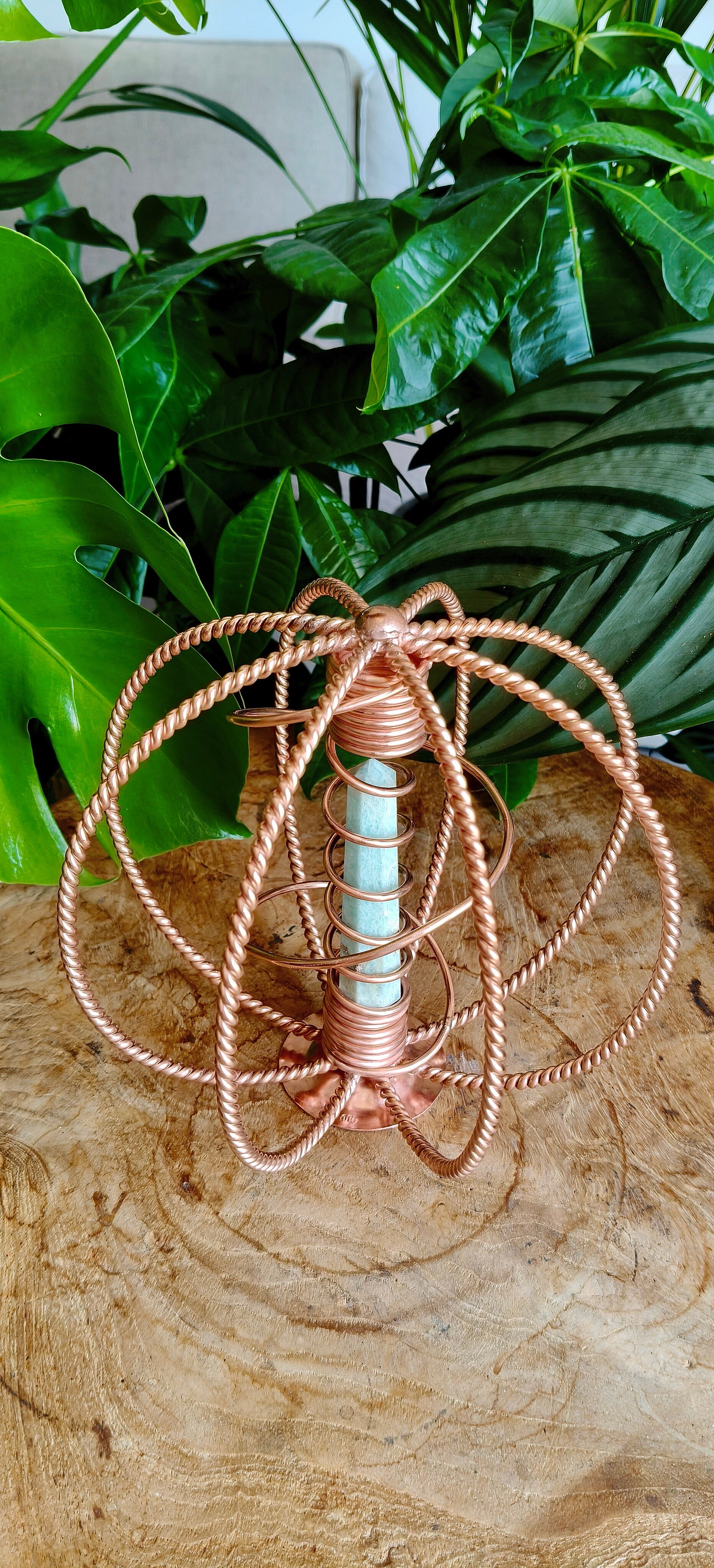 Unconditional Love Harmonizer an with Amazonite Core - 528 MHz