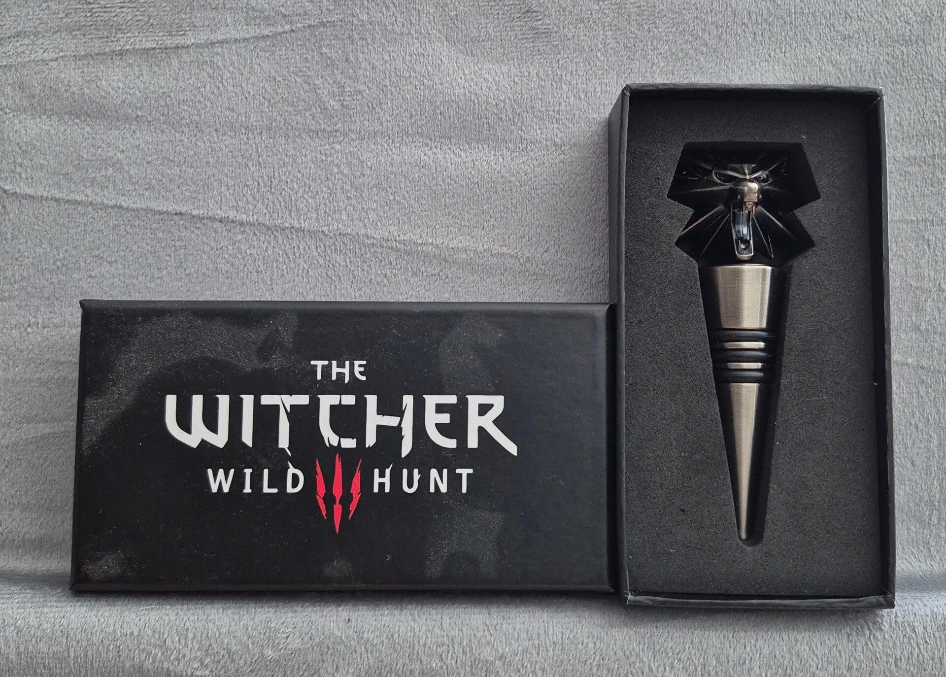 The Witcher 3: Wild Hunt metalen wijnflesstopper