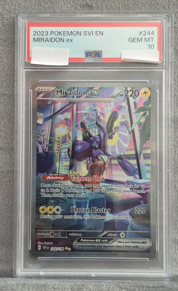 Miraidon ex #244 – PSA 10 Gem Mint