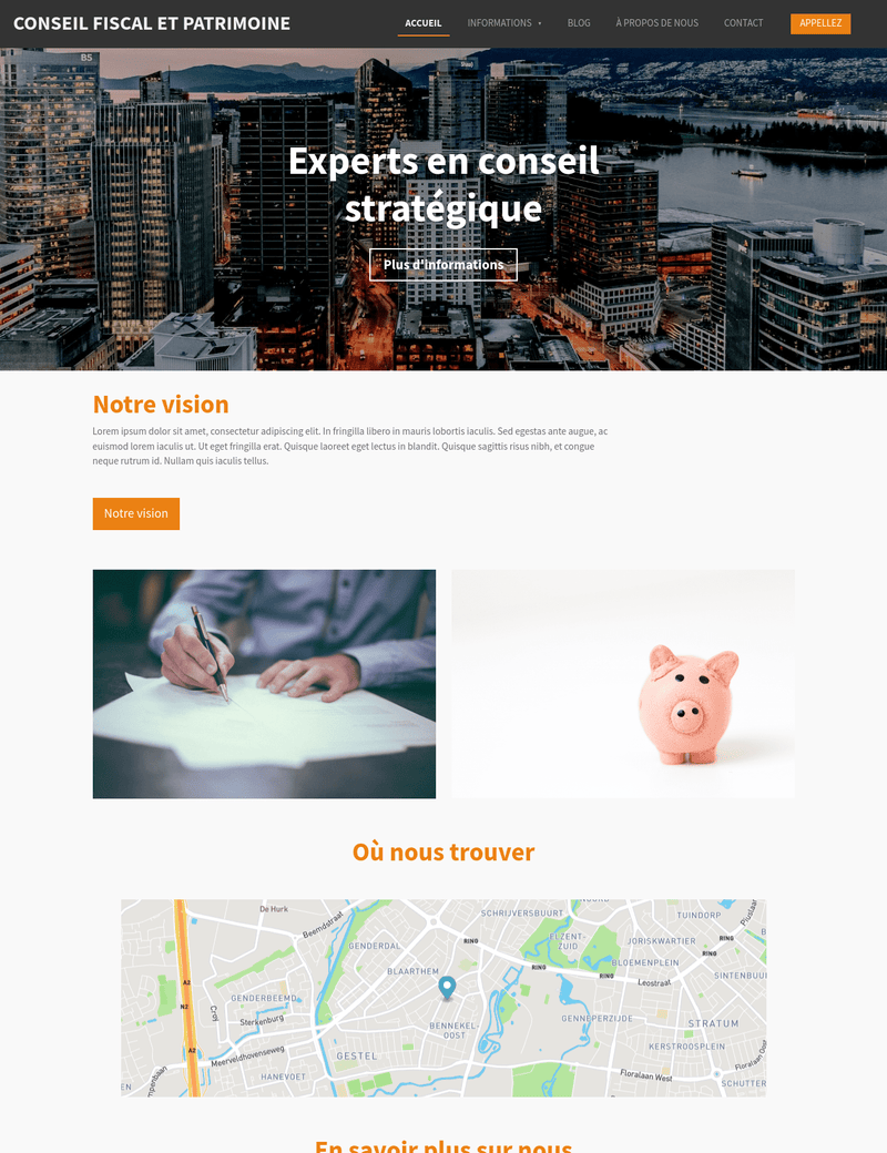 Templates Webador.fr Webador