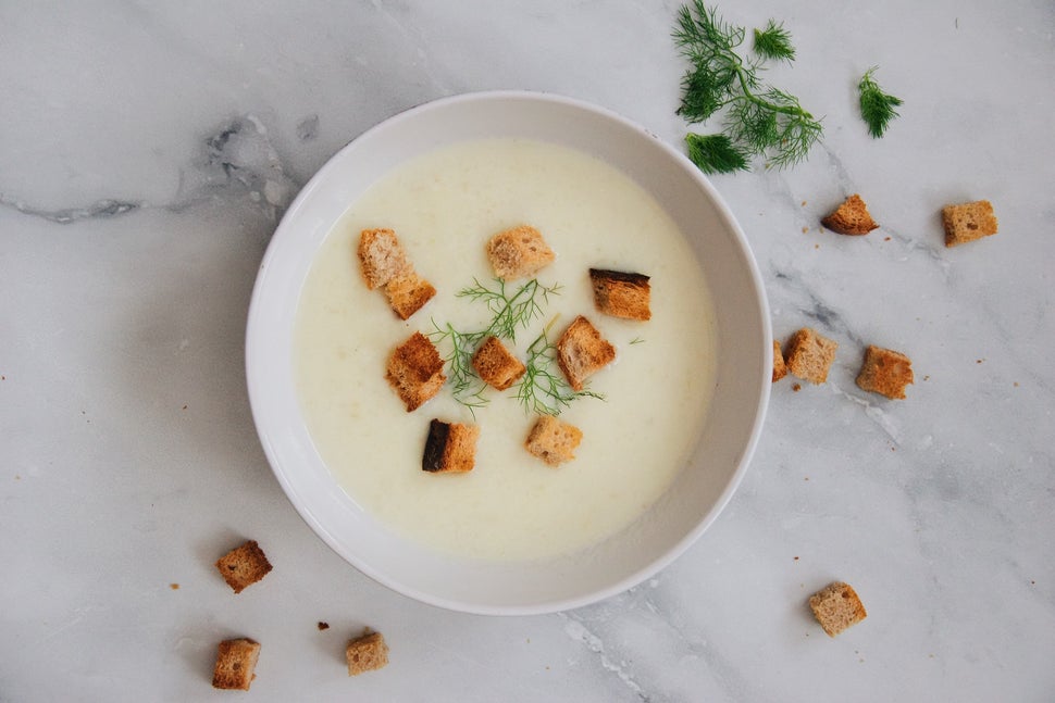 vegan dille soep