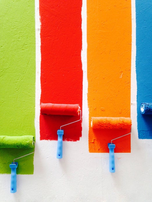 Imagephoto Farben im Design von bedruckten Tragetaschen
