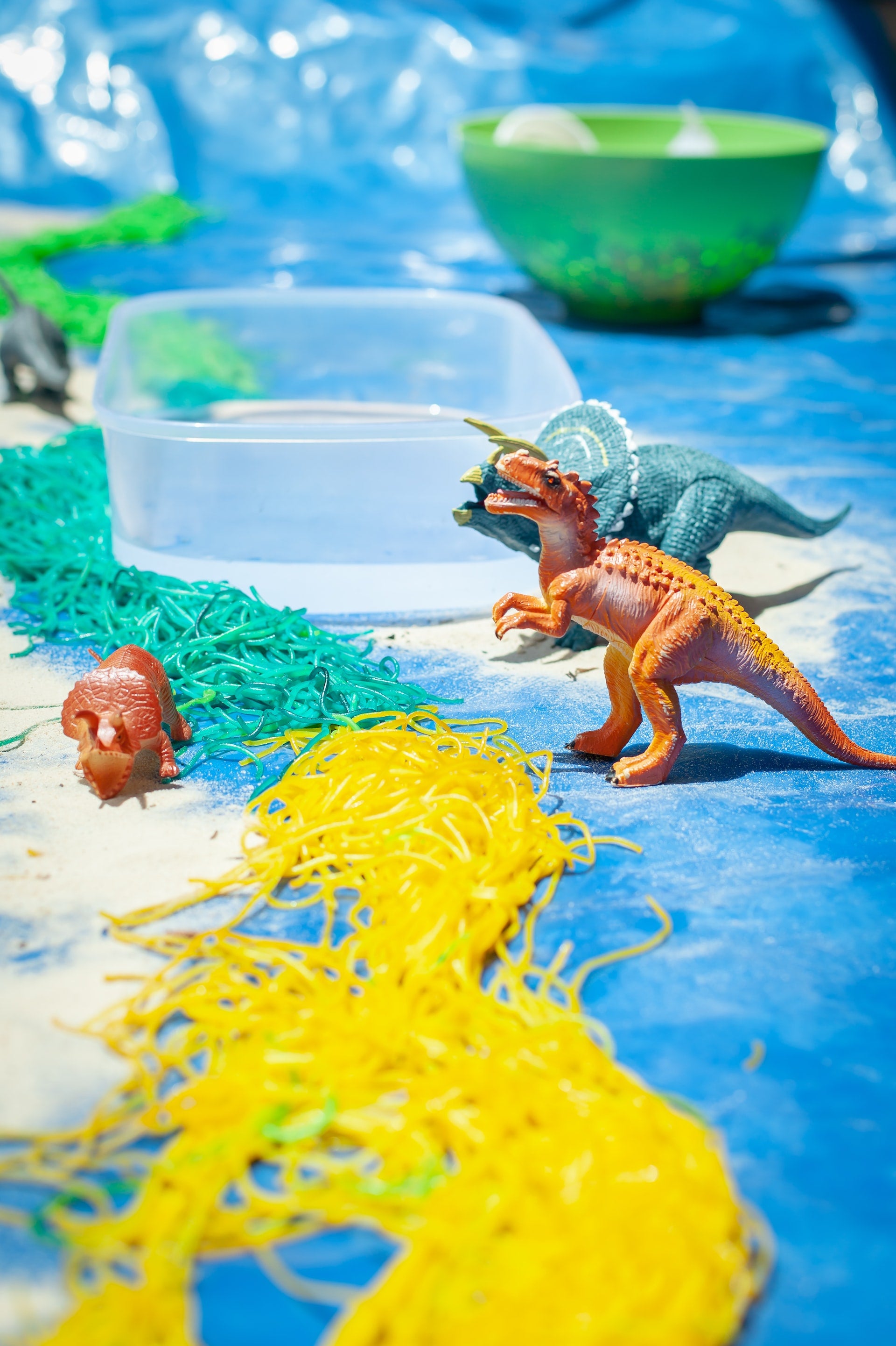 Messy play for toddlers