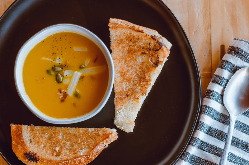 Soupe d'hiver velouté de butternut