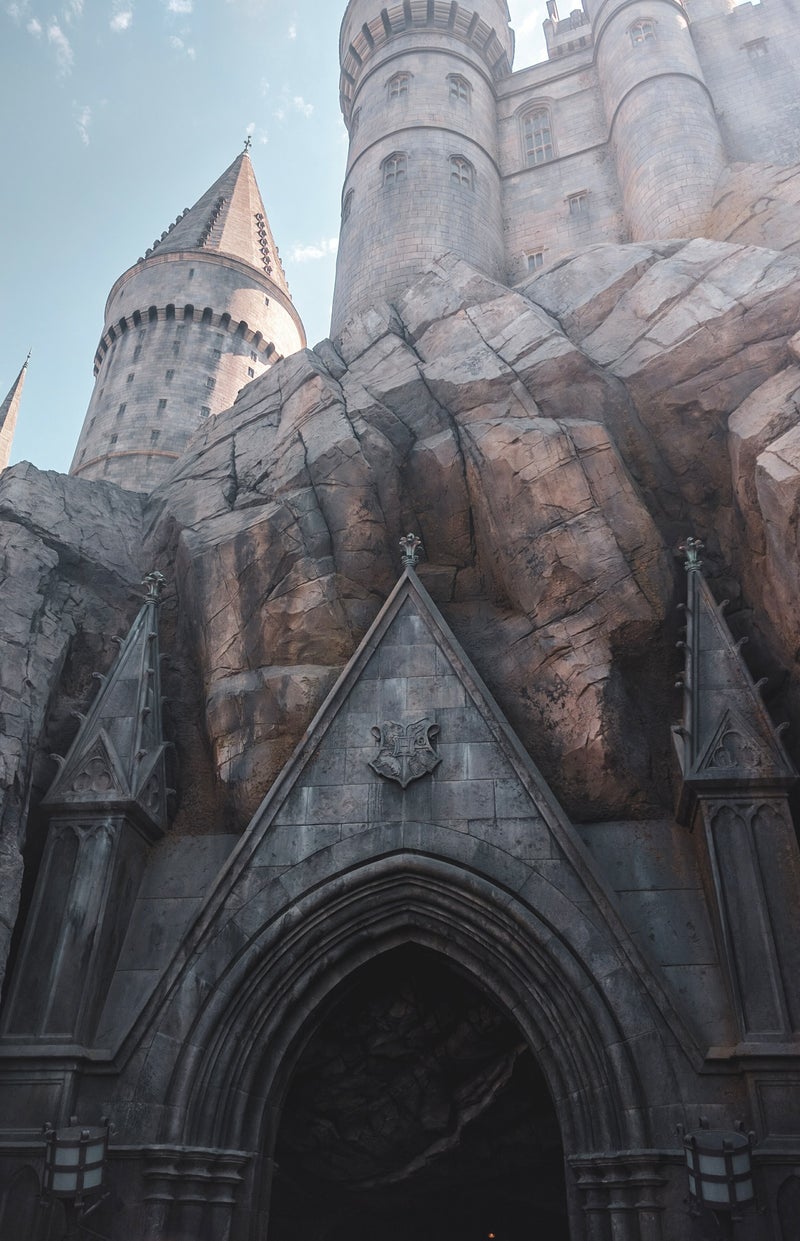 Wizarding world castle