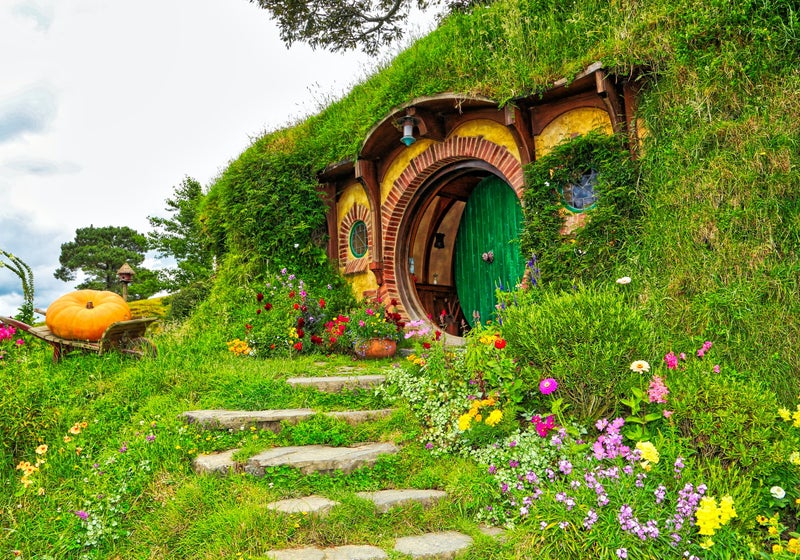 photo demeure hobbit bilbo baggins atelier creatif litteraire
