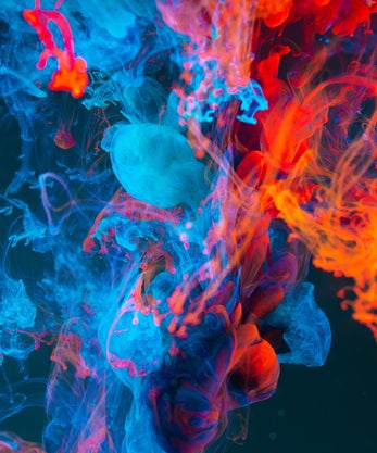 Grafisch ontwerp – creatieve, kleurrijke achtergrond in Art of Sign stijl