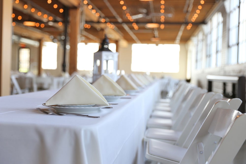 Elegant table setting for a celebration