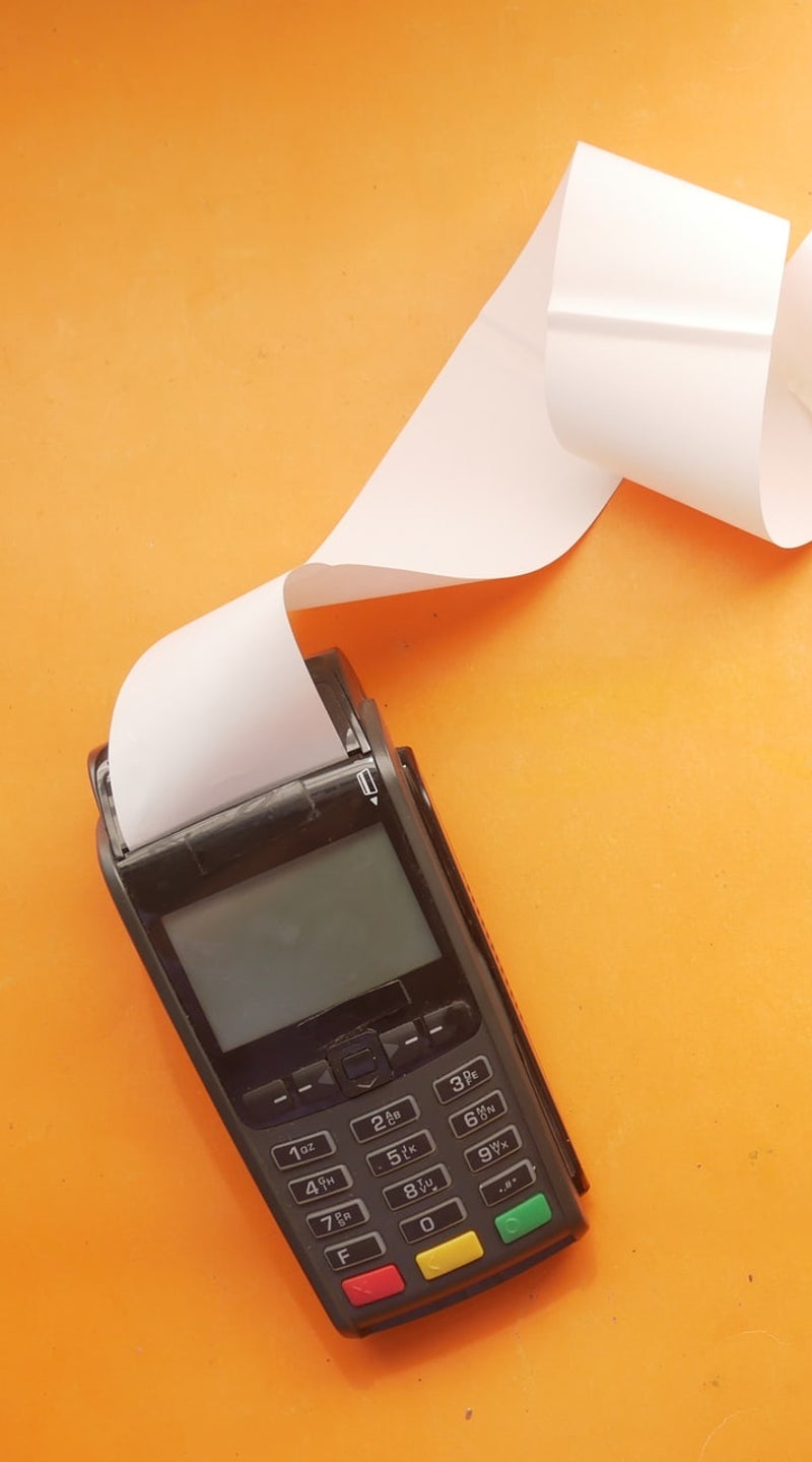 ZZP Finance | Pinautomaat met bon